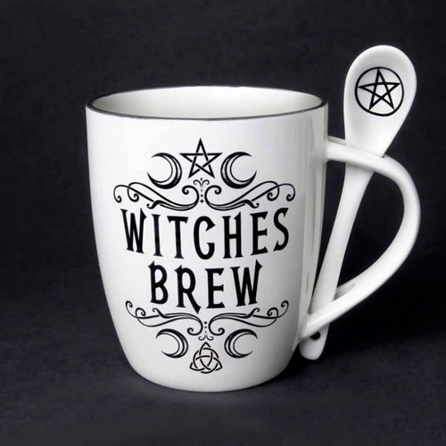 Witches Brew Mug & Spoon set