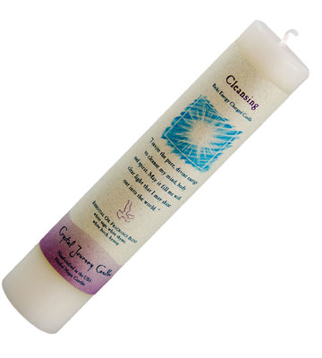 Cleansing Reiki Crystal Journey Candle
