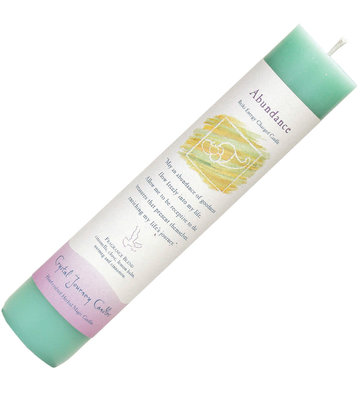 Abundance Reiki Crystal Journey Candle