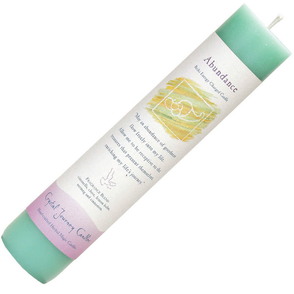 Abundance Reiki Crystal Journey Candle