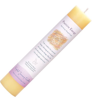 Positive Energy Reiki Crystal Journey Candle