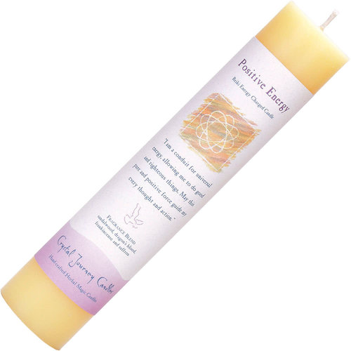 Positive Energy Reiki Crystal Journey Candle