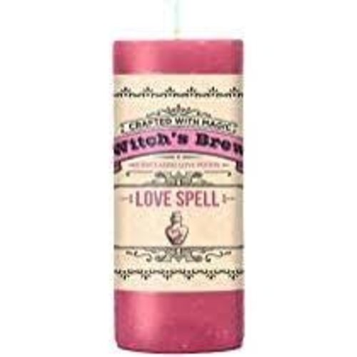Witch's Brew Love Spell Candle