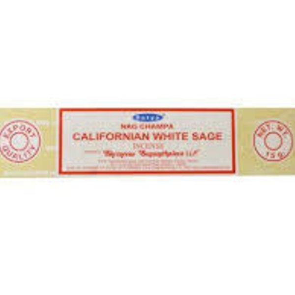 Satya California White Sage Incense