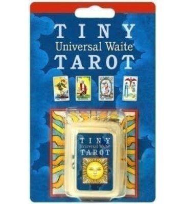 Tiny Universal Waite Tarot on Keychain