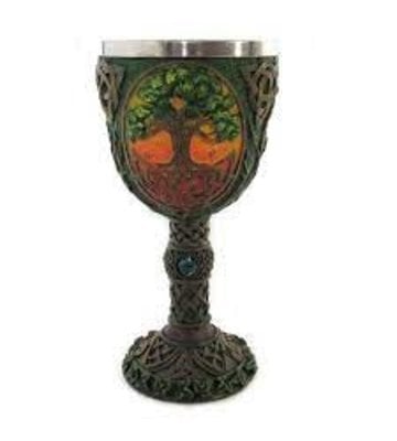 Celtic Tree of Life Chalice