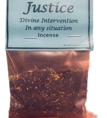 Justice Incense By Laurie and Penny Cabot