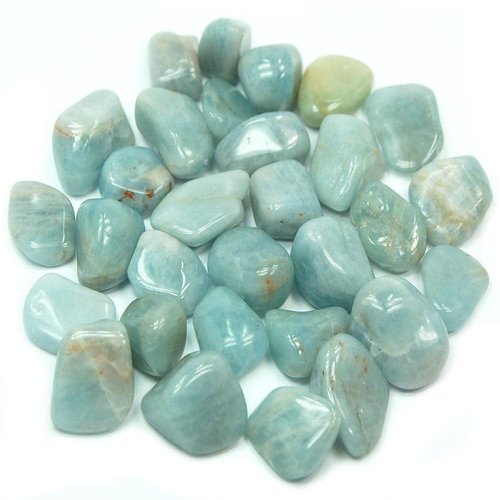 Aquamarine Tumbled Stones