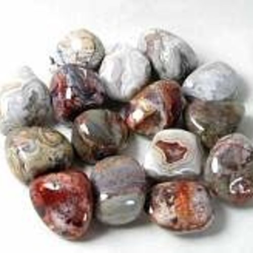 Crazy Lace Agate Tumbled Stones