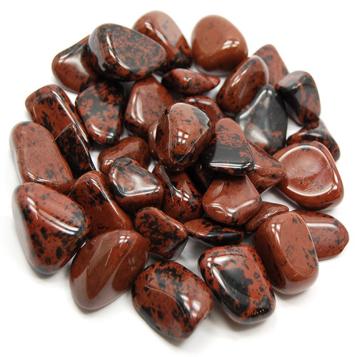 Mahogany  Obsidian Tumbled Stones