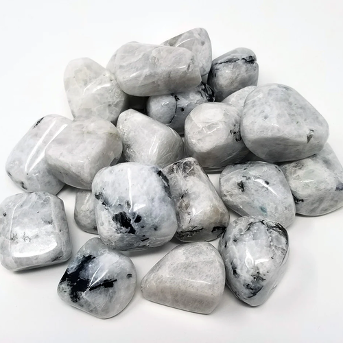 Rainbow Moonstone Tumbled Stones