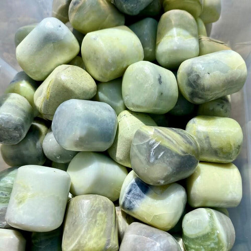 Serpentine Tumbled Stones