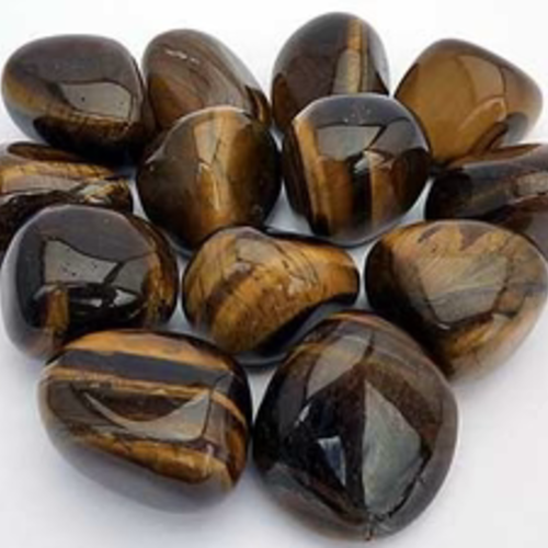 Tiger's Eye Tumbled Stones