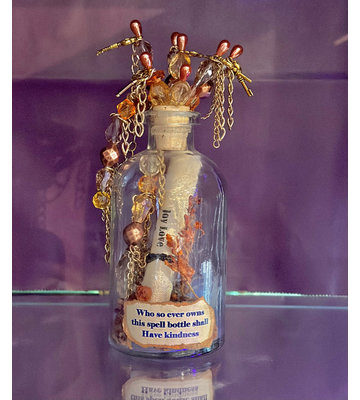 Kindness Spell Bottle by Laurie and Penny Cabot