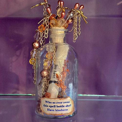 Kindness Spell Bottle by Laurie and Penny Cabot