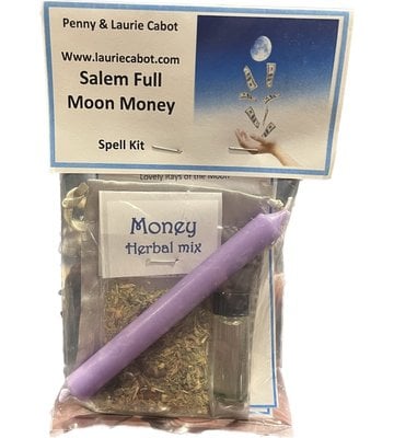 Full Moon Money Spell Kit by Laurie & Penny Cabot