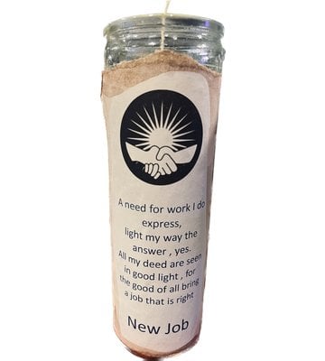 Laurie Cabot Candle - New Job Spell Candle