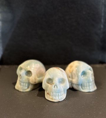 Amazonite Skull, 2" In Length
