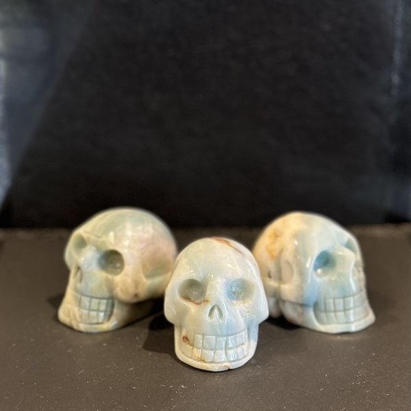 Amazonite Skull, 2" In Length