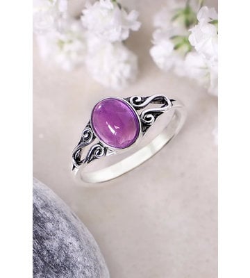 Sterling Silver Amethyst Ring