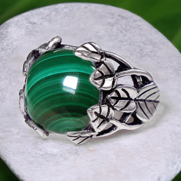 Garden Ring - Malachite