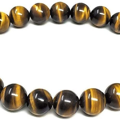 BRACELET – TIGER'S EYE 8 MM