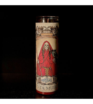 Vodou Store - Santa Muerte Red Candle 7 Day