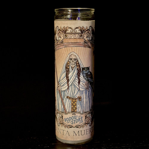 Vodou Store - Santa Muerte White Candle 7 Day