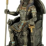 Horus Sky God Sitting on Throne