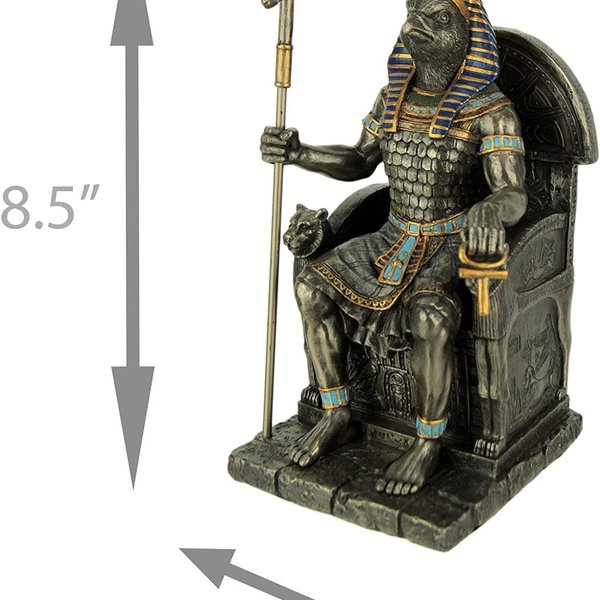 Horus Sky God Sitting on Throne