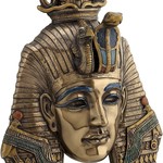 Tutankhamum Mask Wall Plaque