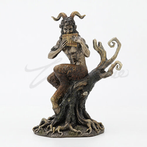 Pan Playing Flute