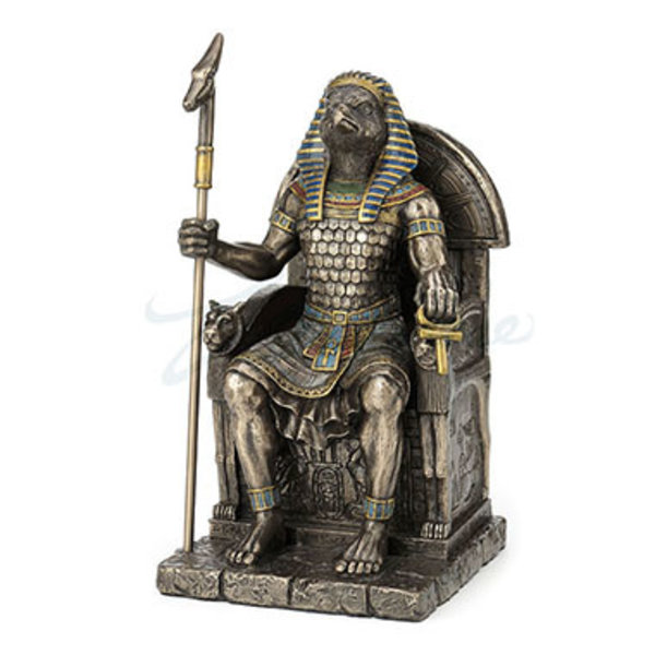 Horus Sky God Sitting on Throne