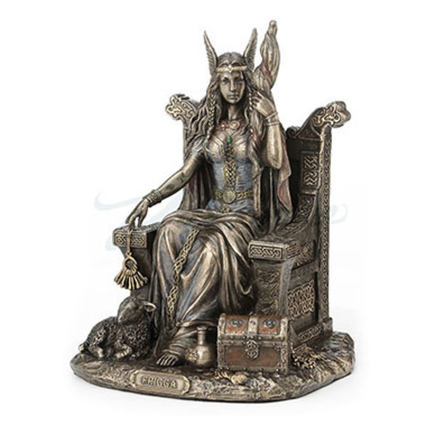 Frigga Sitting on Throne