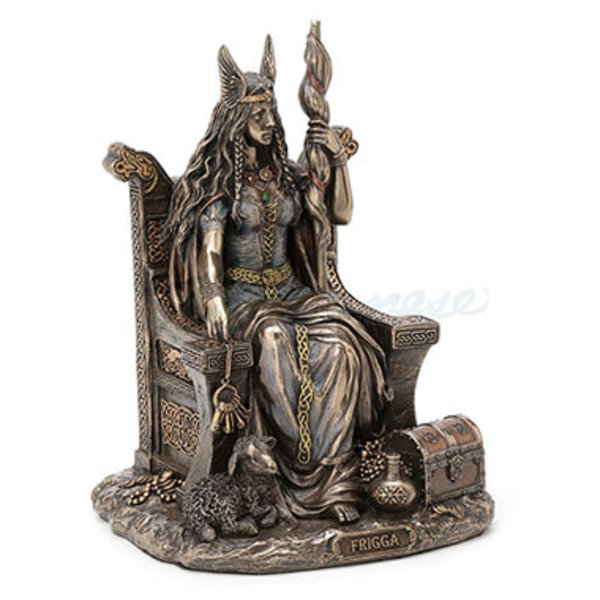 Frigga Sitting on Throne