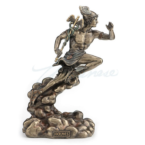 HERMES RUNNING WITH CADUCEUS