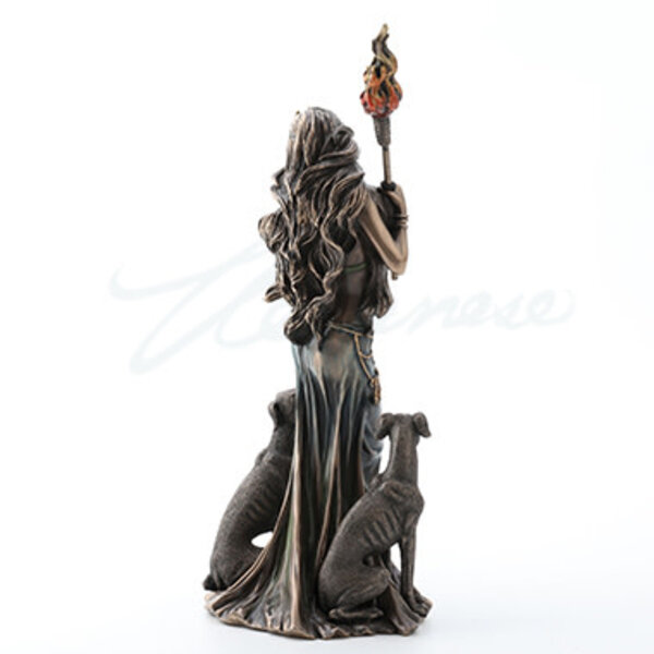 HECATE GREEK GODDESS OF MAGIC WITH HER HOUNDS