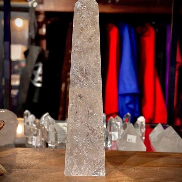 Quartz Obelisk (11.5" x 2.5")