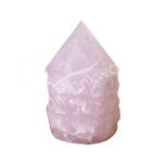 POINT – CALCITE, PINK TOP POLISHED 2-3″