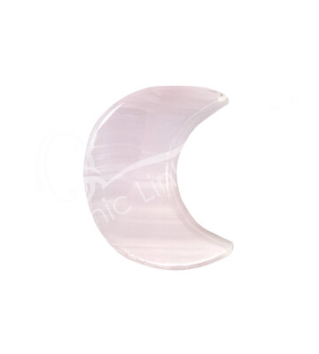 MOON – CALCITE, PINK 4″L