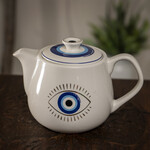 Evil Eye Tea Pot ( WHITE )