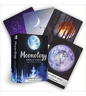 Moonology Oracle Cards: A 44-Card Moon Astrology Oracle Deck and Guidebook