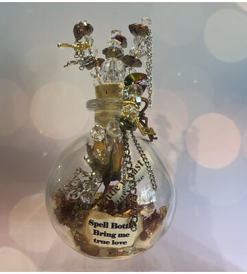 Bring Me True Love Spell Bottle by Penny Cabot