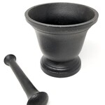4 1/4" Cast Iron Mortar and Pestle