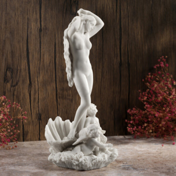 Birth Of Venus (White) 12 5/8 Inch