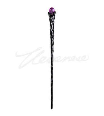 AMETHYST METEORIC SPIRE MAGIC WAND