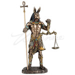 Anubis Holding Ankh And Scale