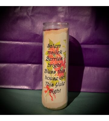 Yule Spell Candle by Penny Candle