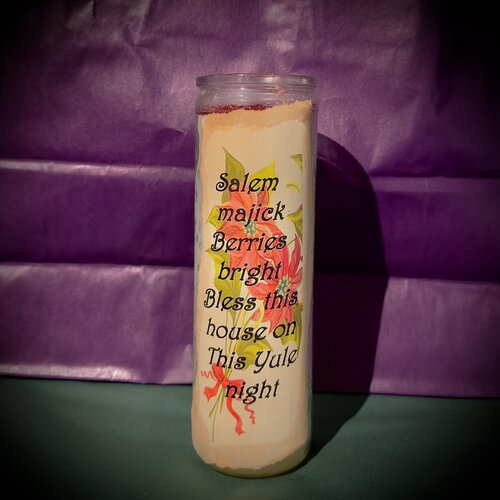 Yule Spell Candle by Penny Candle