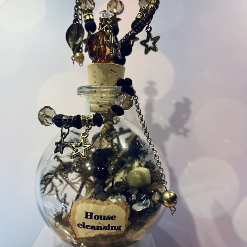 House Cleansing Spell Bottle by Penny Cabot